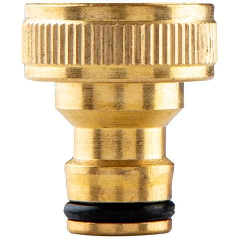 Attacco Rubinetto 1/2""- 3/4"", Ottone - Foto 1