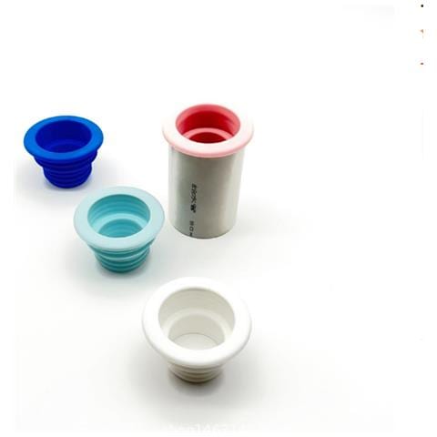 Confezione Da 5 Tappi Antiodore Per Tubi Di Scarico In Silicone White - Foto 2