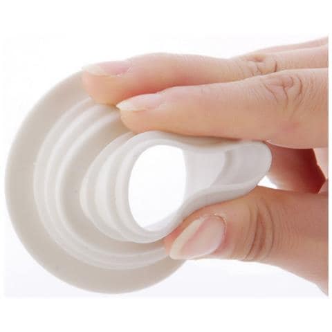 Confezione Da 5 Tappi Antiodore Per Tubi Di Scarico In Silicone White - Foto 3