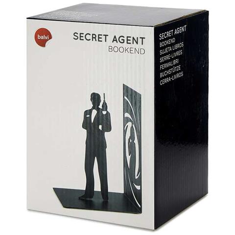 Bookend Secret Agent - Black - Foto 4