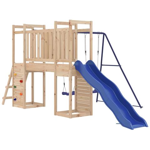 Set Da Gioco Da Esterno In Legno Massello Di Pino - Foto 2