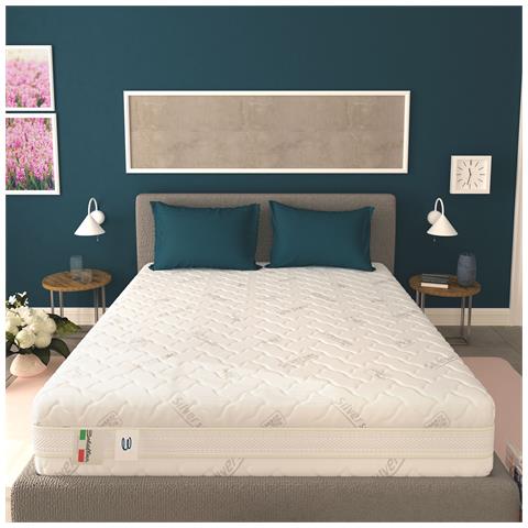 Materasso Memory Foam 25 cm a Zone Differenziate Sweet Armony Silver Safe Matrimoniale misura 180x190 cm - Foto 2