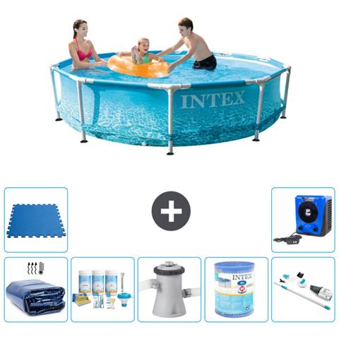 Piscina Fuori Terra - In Giro - 305x76 Cm - Blu - Include Accessori Coordinati A1354 - Foto 1