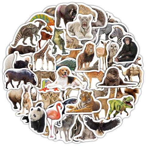 Pacchetto Di Adesivi Animali - Adesivi Carini E Impermeabili Per Bambini E Adulti   Animale - Foto 1