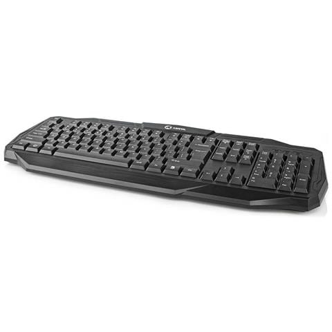Tastiera USB GKBD100BKUS per Gaming (Layout US International) Colore Nero - Foto 5