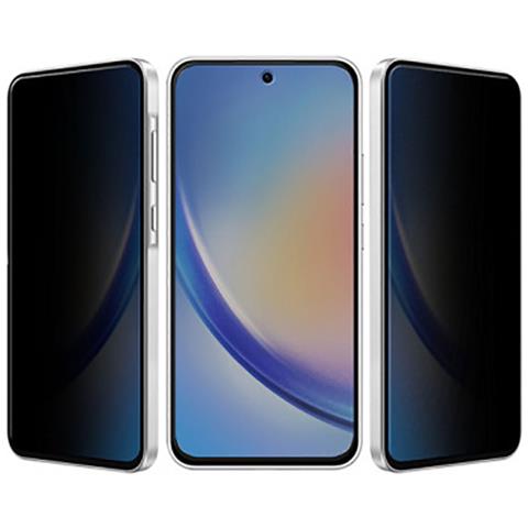 Vetro Temperato 2.5d Per Samsung Galaxy A35 / A55 Privacy Ultra Resistente, Nero Transparente - Foto 5