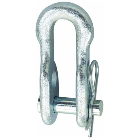 Briglia Doppio Foro Catena Stabilizzatrice Zincata Ø 14mm 9/16"" Confezione Da 10 Pezzi - Foto 1