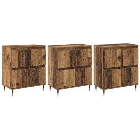 Sideboards 3 pcs Legno vecchio 180 x 35 x 70 cm - Foto 1