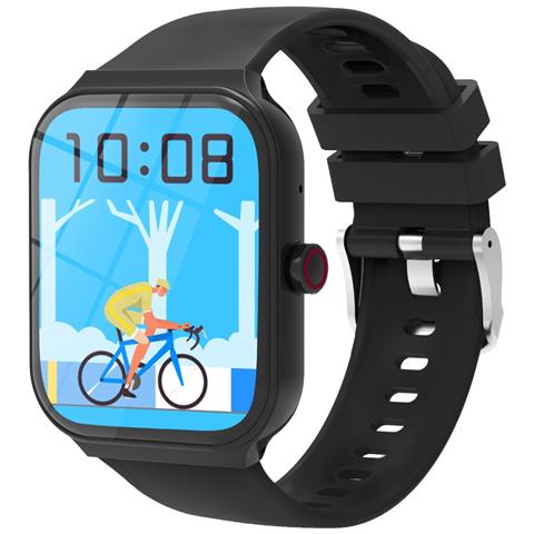 Smartwatch Multifunzionale Con Chiamata Bluetooth E Monitoraggio Della Salute Black - Foto 1