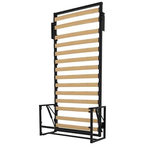 Letto a Scomparsa Morphy Classic - Sistema multifunzionale modulare SizeFlex & TypeFlex, letto a scomparsa salvaspazio ed estensibile con moduli divano (100x190 cm, Verticale) - Foto 2