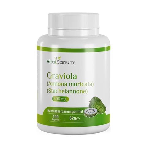 Graviola 500 mg 100 Capsule Integratore alimentare - Foto 2