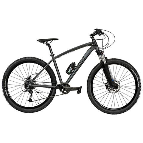 Bici Misura 29 Mountain Bike Telaio Alluminio Uomo Bicicletta Mtb Crow Deore 10v Freni Disco Idraulici Forcella Idraulica - 48 Nero Verde Verde Fluo Opaco - Foto 2