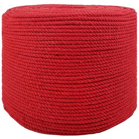 Corda Rosso 0,6 x 0,6 x 10000 cm Cotone - Foto 1