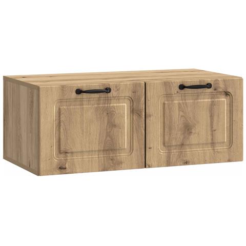 Mobile Porta TV da Muro Rovere Artigianale 78,5 x 41 x 30 cm - Foto 1