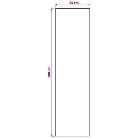 Runner Tappeto ORIZ 1150 gsm Grigio e Bianco - Foto 4