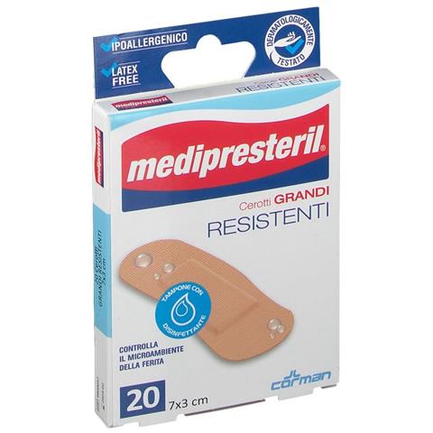 Cerotto Grande Medipresteril Resistente 7X3CM 20 Pezzi - Foto 5
