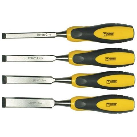 Scalpelli per Falegname in Serie 4 pezzi (10-12-16-20 mm) Plus - Foto 2