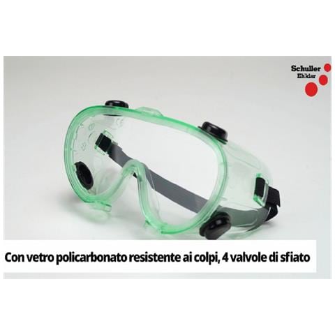 Occhiali Prottetivi Verdi - Foto 2