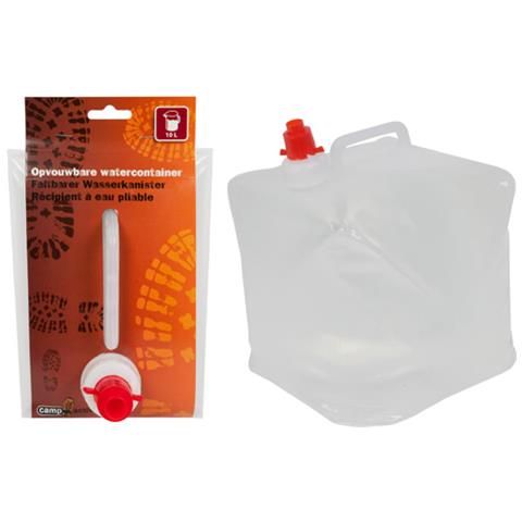 Tanica Campeggio Pieghevole 10l Acqua Liquidi Richiudibile Per Campeggio Viaggi - Foto 1