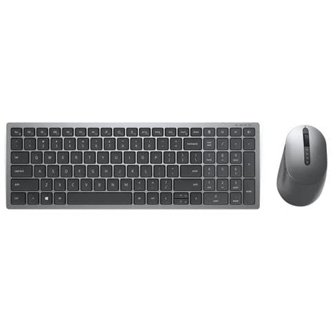 Tastiera e Mouse KM7120W Wireless Colore Grigio (Layout Italiano)  - Foto 1