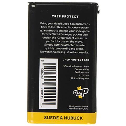 Protect Eraser - Suede & Nubuck Trattamenti E Lucidi Per Scarpe, Viola (purple), Taglia Unica - Foto 4