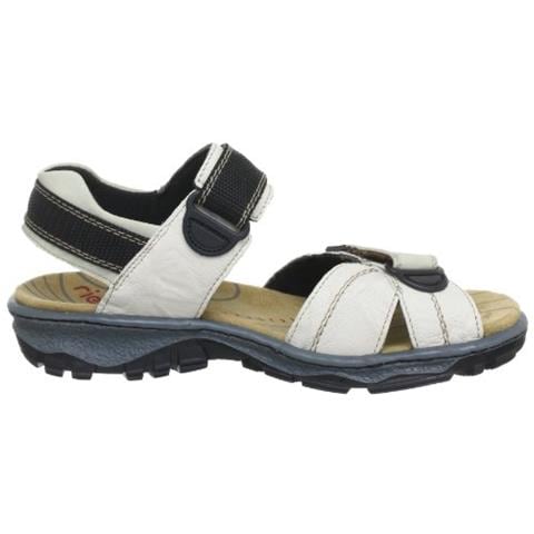 68851, Sandali A Punta Chiusa Donna, Beige (crema / Champignon / 60), 39 Ue - Foto 2