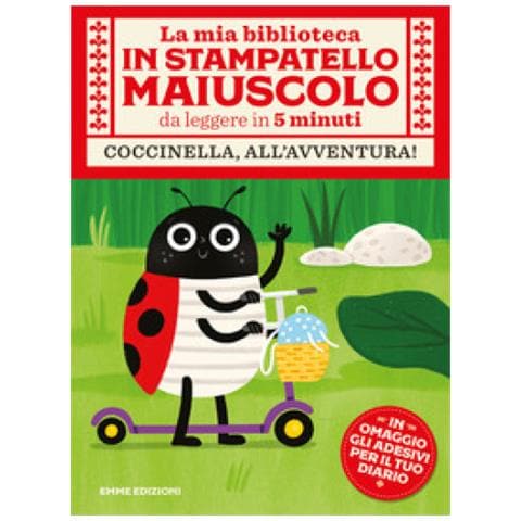 Giuditta Campello - Coccinella, All'avventura! Con Adesivi. Stampatello Maiuscolo. Ediz. Illustrata - Foto 1
