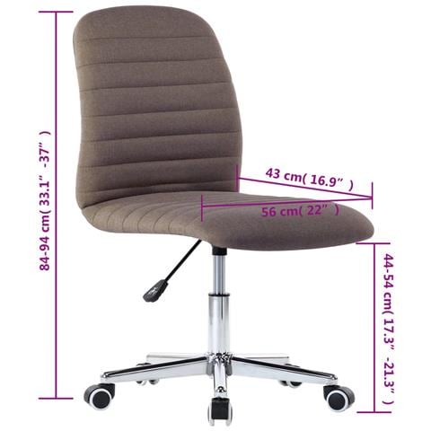 Sedie da Pranzo 2 pz Grigio Talpa in Tessuto - Foto 2