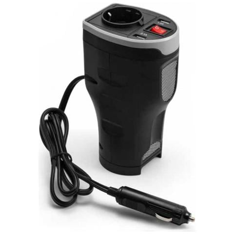 TE13, Auto, Universale, Accendisigari, DC, Sovraccarico, Contatto, Nero - Foto 2