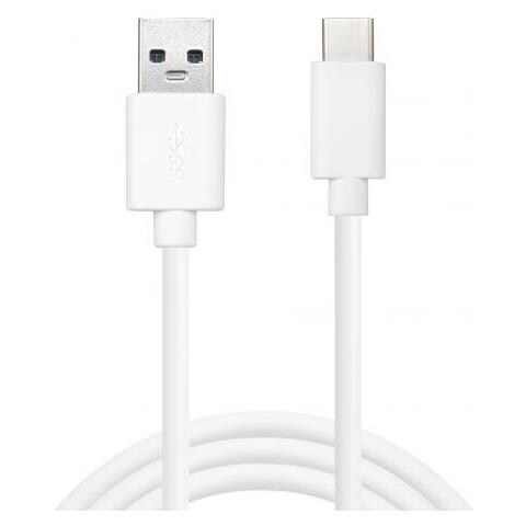 336-15 cavo USB 1 m USB C USB A Maschio Bianco - Foto 1