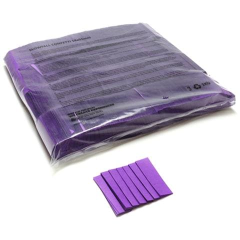 Slowfall Confetti Rectangular 55x18mm, Purple, 1kg - Foto 2