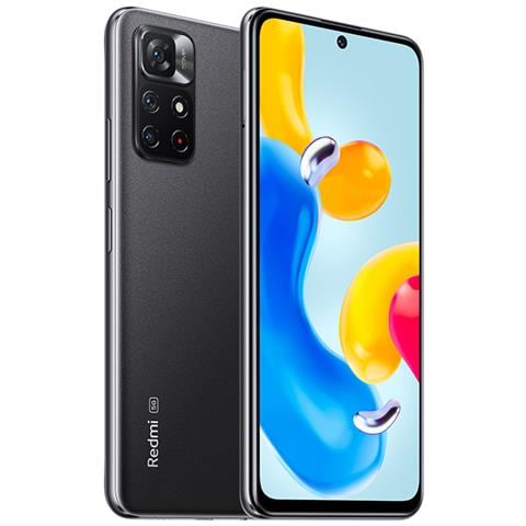 Redmi Note 11S 5G 128 5G Dual Sim Display 6.6" Slot Nano SD Fotocamera 50 Mpx Android 11 Nero - Foto 1