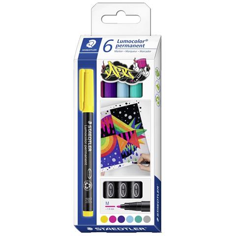 Lumocolor permanent pen 317 marcatore permanente 6 pz - Foto 1