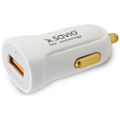 Caricabatterie Per Auto Sa-05/w Bianco Nero - Foto 1