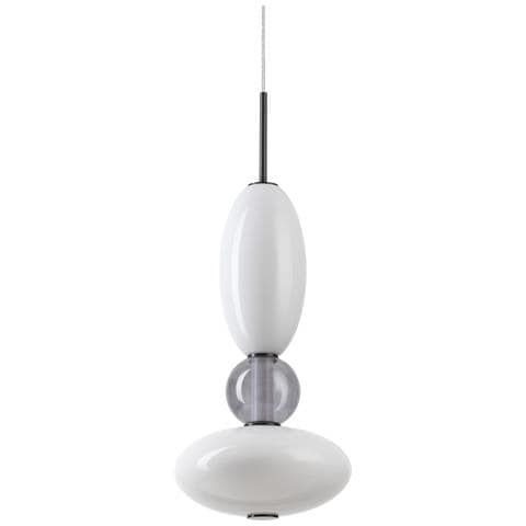 Lampadario A Sospensione Contemporaneo Lumiere Metallo Nero Led 27w 3000k Ip20 - Foto 1