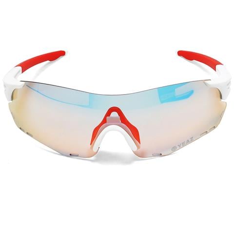 Sunelation Occhiali Da Sole Sportivi Bianco /rosso - Foto 3