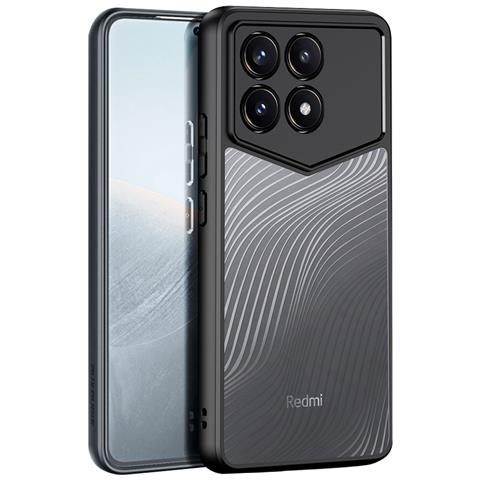 Cover Per Xiaomi Poco F6 Pro Antishock Motivo Boreale, Nero - Foto 1