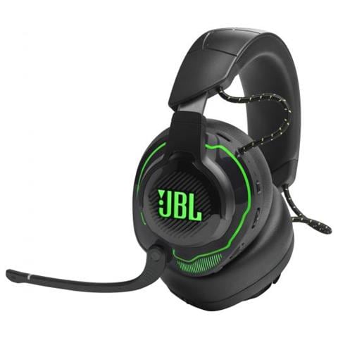 Jbl Quantum 910x Auricolare Con Cavo E Senza Cavo A Padiglione Giocare Usb Tipo-c Bluetooth Nero, Verde - Foto 1