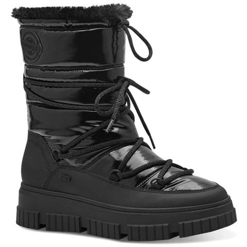 Black Casual Closed Booties Stivaletti Tessile Scarpe Donna Nero Eu 37, 5-26401-43 001 - Foto 1