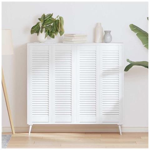 Ante A Lamelle 4 Pz Bianche 99x29,5 Cm - Foto 1