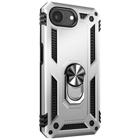 Custodia Iphone 16e Ibrida Anello Supporto Magnetico - Foto 1