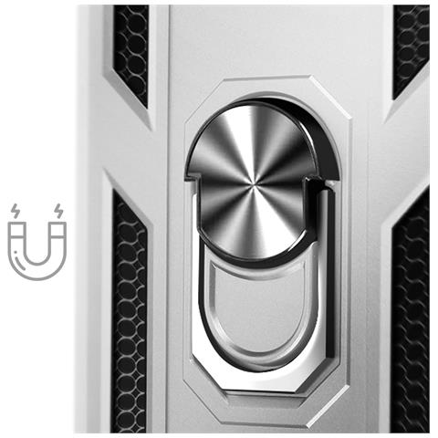 Custodia Iphone 16e Ibrida Anello Supporto Magnetico - Foto 2