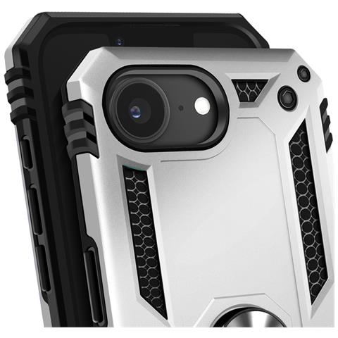 Custodia Iphone 16e Ibrida Anello Supporto Magnetico - Foto 5