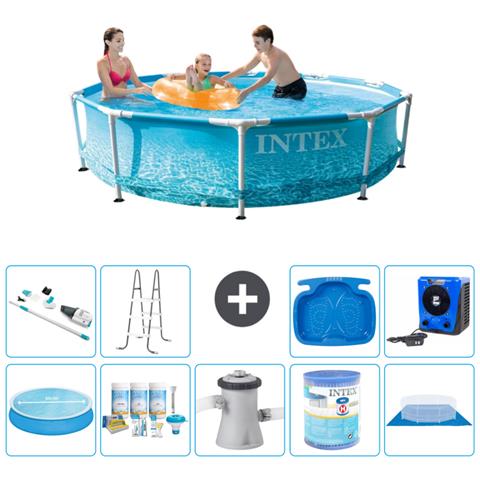 Piscina Fuori Terra - In Giro - 305x76 Cm - Blu - Include Accessori Coordinati A1355 - Foto 1