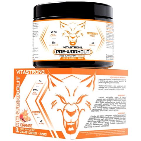 Pre-workout - Orange [caffeine Free] - Foto 1