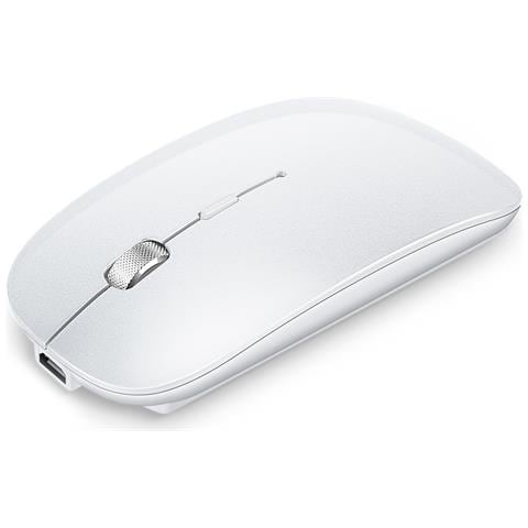 Mouse Wireless Bluetooth Dual Mode Per L'uso Multi-dispositivo White - Foto 1