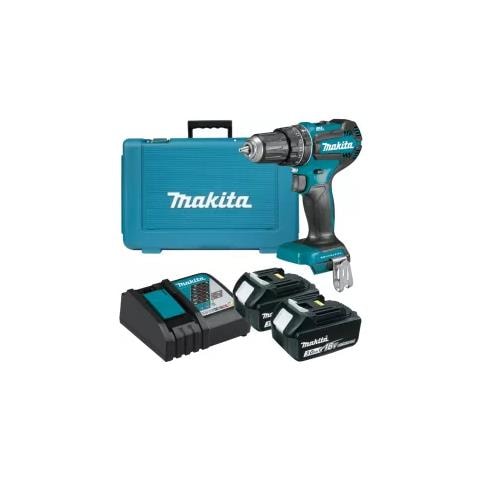 Trapano Avvitatore a Percussione a Batteria DHP485RFE Batteria 1,5 Ah Velocità 1900 giri /min Colore Blu - Foto 1