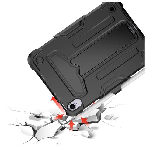 Custodia Per Ipad Mini 6 8.3"" Con Supporto E Alloggiamento Per Stilo Nera - Foto 4