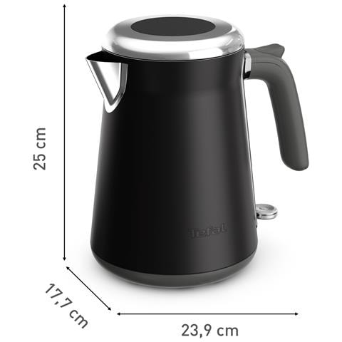 Collection KI6668E0 bollitore elettrico 1,7 L 2400 W Nero - Foto 2