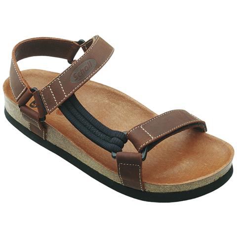Scholl Heaven, Unisex, Adulto, Nero, Marrone, Monocromatico, Etilene Vinil Acetato (EVA), Pelle - Foto 1